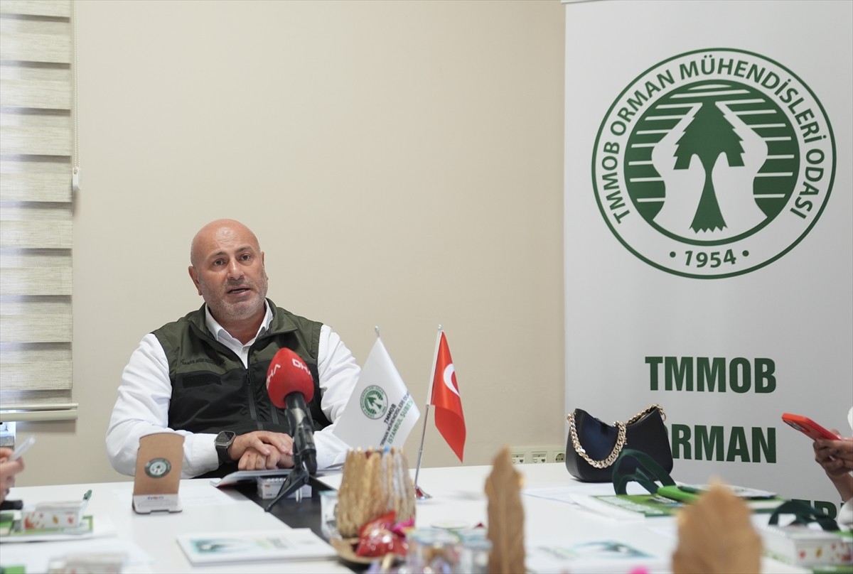 Türk Mühendis ve Mimar Odaları Birliği (TMMOB) Orman Mühendisleri Odası Genel Başkanı Hasan...