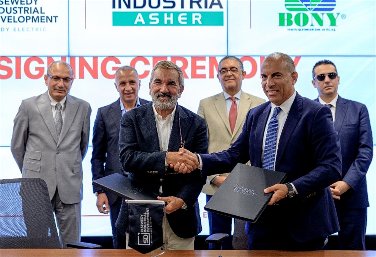 Türk şirketi Bony Socks ile Mısır şirketi El Sewedy Sanayi Kalkınma, 70 ila 100 milyon dolar...