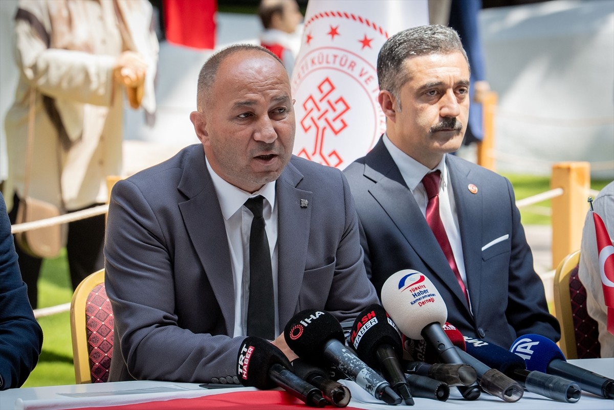 Türkiye Haber Kameramanları Derneğince, 15 Temmuz Demokrasi Müzesi'nde düzenlenen 28. Zoom...