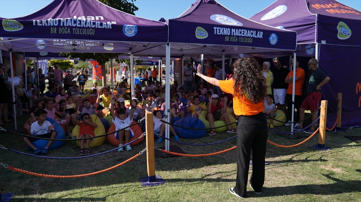 30 Ağustos Zafer Bayramı'nda Çanakkale'de başlayan ASELSAN 50. Yıl Çocuk Şenliği, 7 Eylül'e kadar...