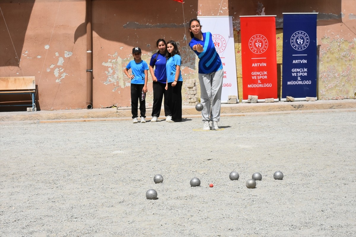 Artvin'de 2025 Anadolu Yıldızlar Ligi Bocce Türkiye Şampiyonası başladı. İl Gençlik ve Spor...