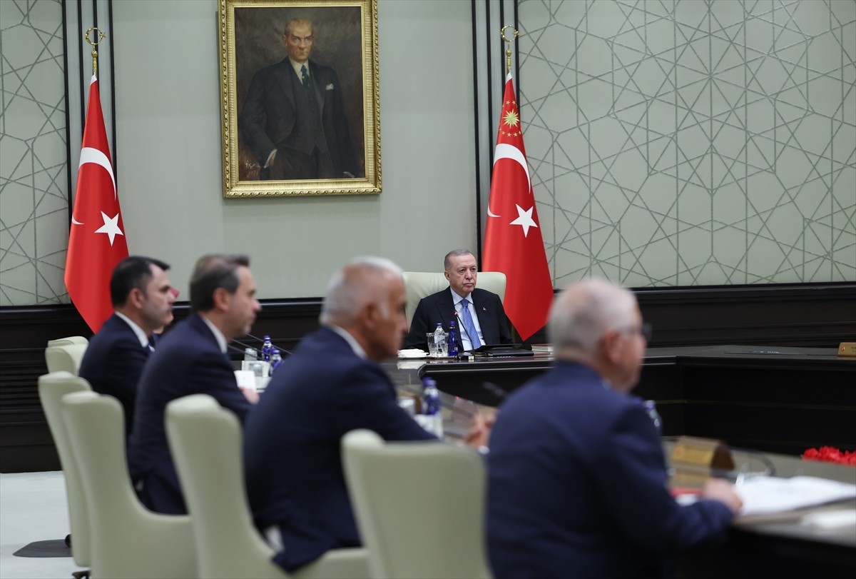 Cumhurbaşkanlığı Kabinesi, Cumhurbaşkanı Recep Tayyip Erdoğan'ın başkanlığında...