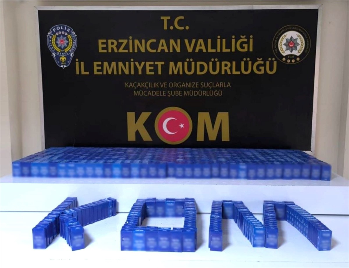 Erzincan'da düzenlenen kaçakçılık operasyonunda 2 şüpheli gözaltına alındı. Operasyonda 20 bin...