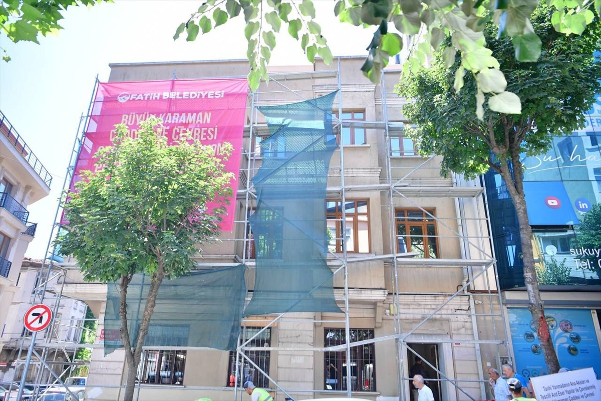 Fatih Belediyesince ilçenin tarihi ve kültürel dokusunu koruma hedefiyle yürütülen Büyük Karaman...