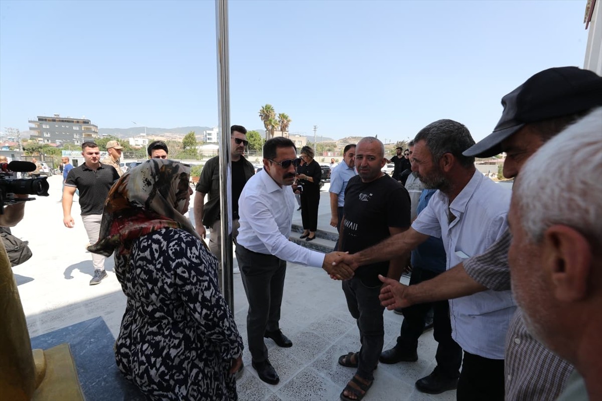 Hatay Valisi Mustafa Masatlı, 6 Şubat 2023'te meydana gelen depremlerden sonra yapımı tamamlanan...