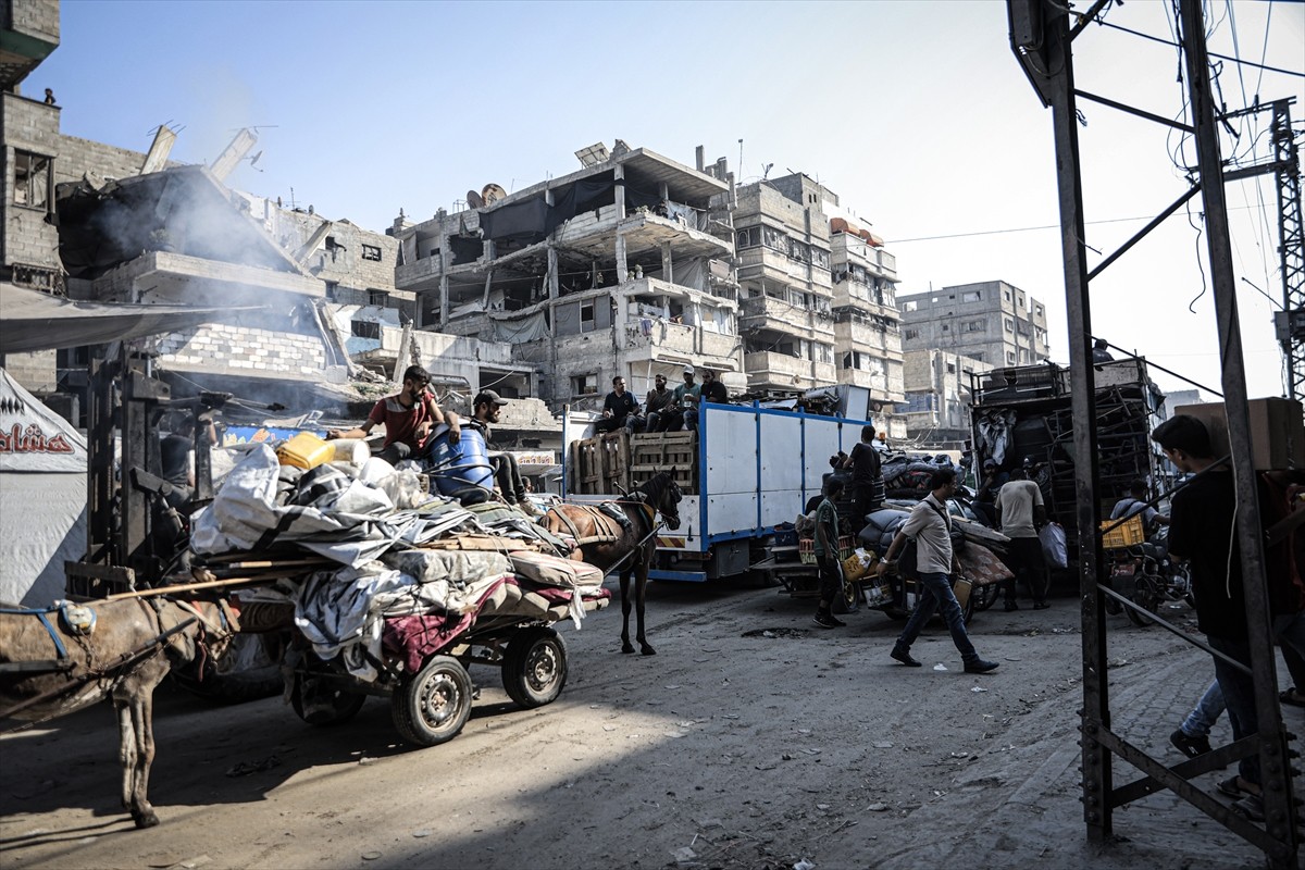 İşgal planını devreye sokan İsrail ordusunun saldırılarını artırması nedeniyle Gazze Şeridi'nin...