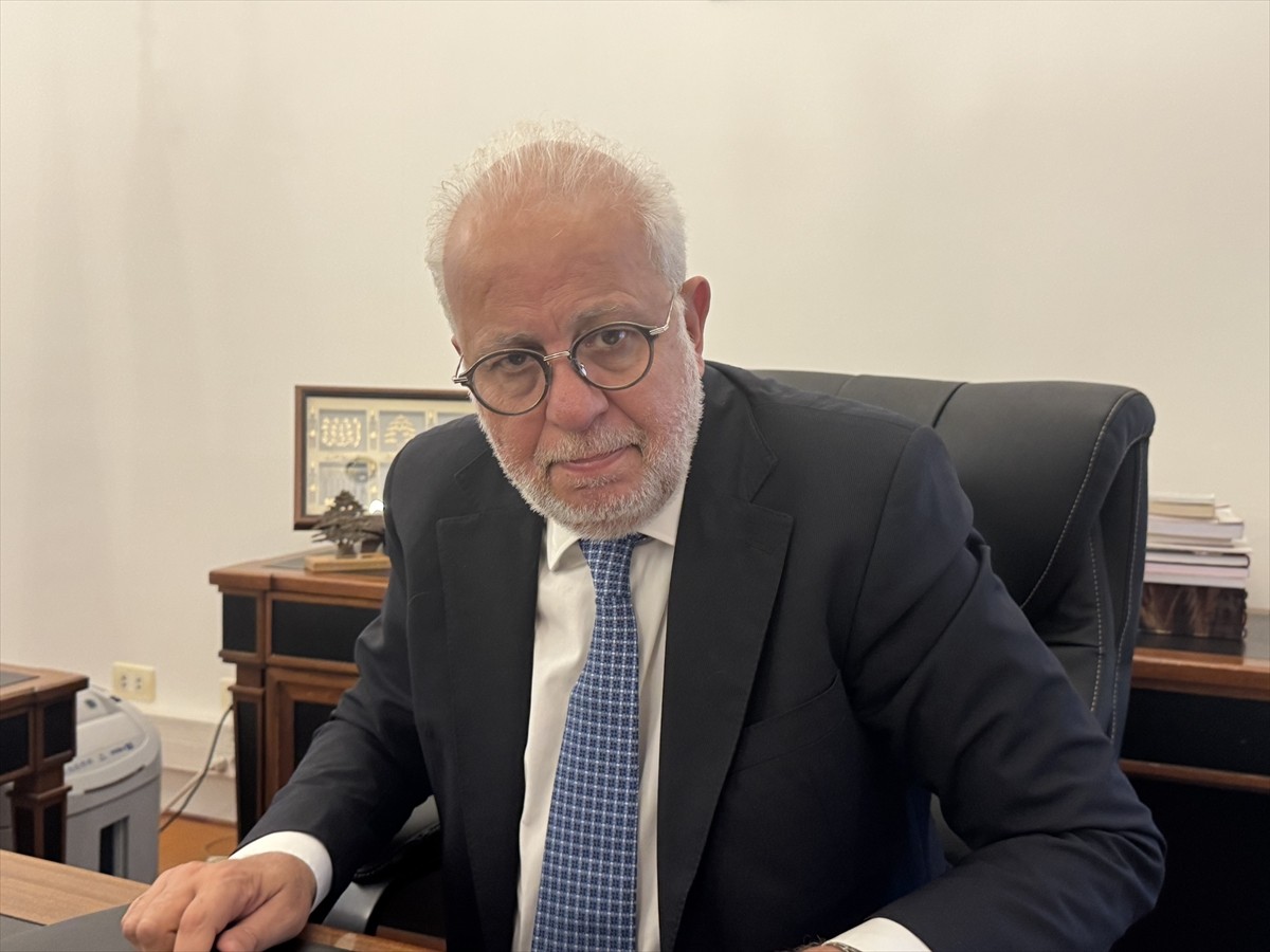 Lübnan Adalet Bakanı Adil Nassar, Beyrut Limanı patlamasının 5. yıl dönümünde AA'ya açıklamalarda...