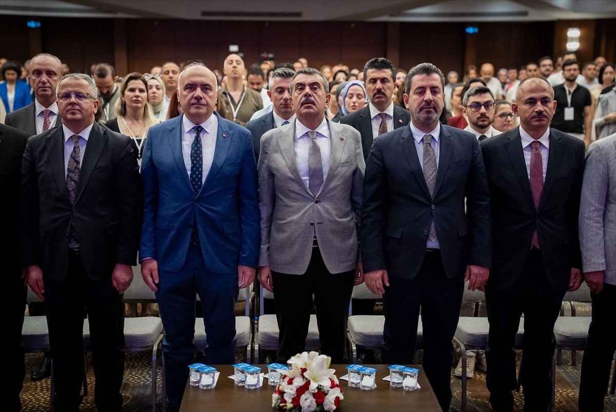 Milli Eğitim Bakanı Yusuf Tekin, Ankara, Kızılcahamam'da bir otelde gerçekleştirilen, 16 ilden...
