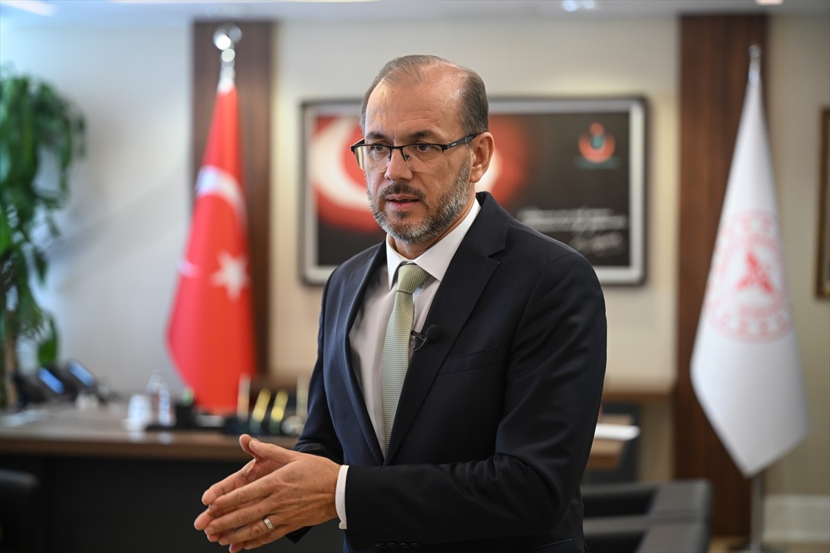 Sağlık Bakan Yardımcısı Prof. Dr. Nurullah Okumuş, "Dünya Emzirme Haftası" dolayısıyla, AA...