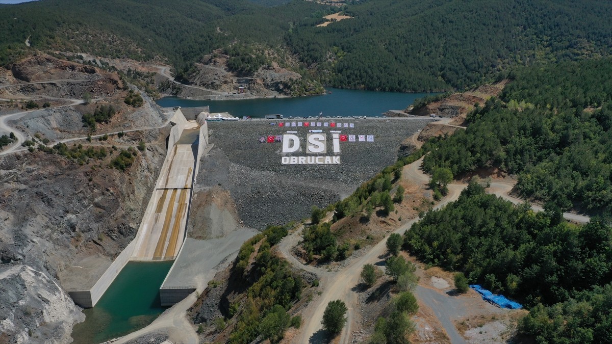 Tarım ve Orman Bakanı İbrahim Yumaklı, Kastamonu'nun Taşköprü ilçesinde Obrucak Barajı'nın...