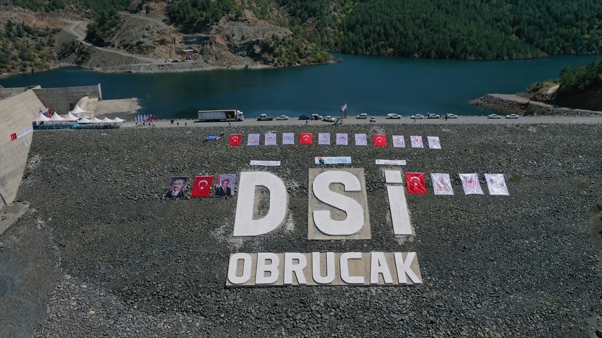 Tarım ve Orman Bakanı İbrahim Yumaklı, Kastamonu'nun Taşköprü ilçesinde Obrucak Barajı'nın...