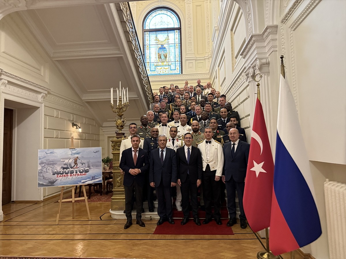 Türkiye’nin Moskova Büyükelçiliği, 30 Ağustos Zaferi’nin 103. yıl dönümü nedeniyle kutlama...