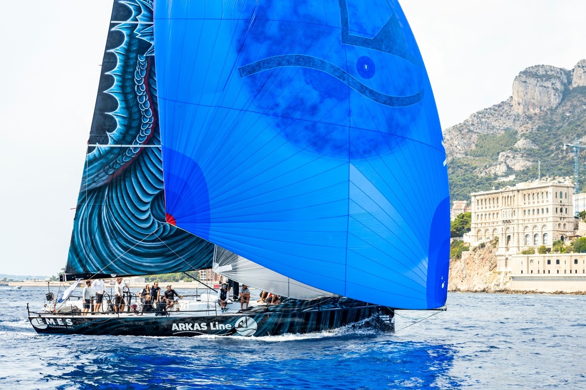 Yelkende İtalya'daki Palermo-Montecarlo 2025'te mücadele eden Arkas Sailing Team, ikinciliği elde...