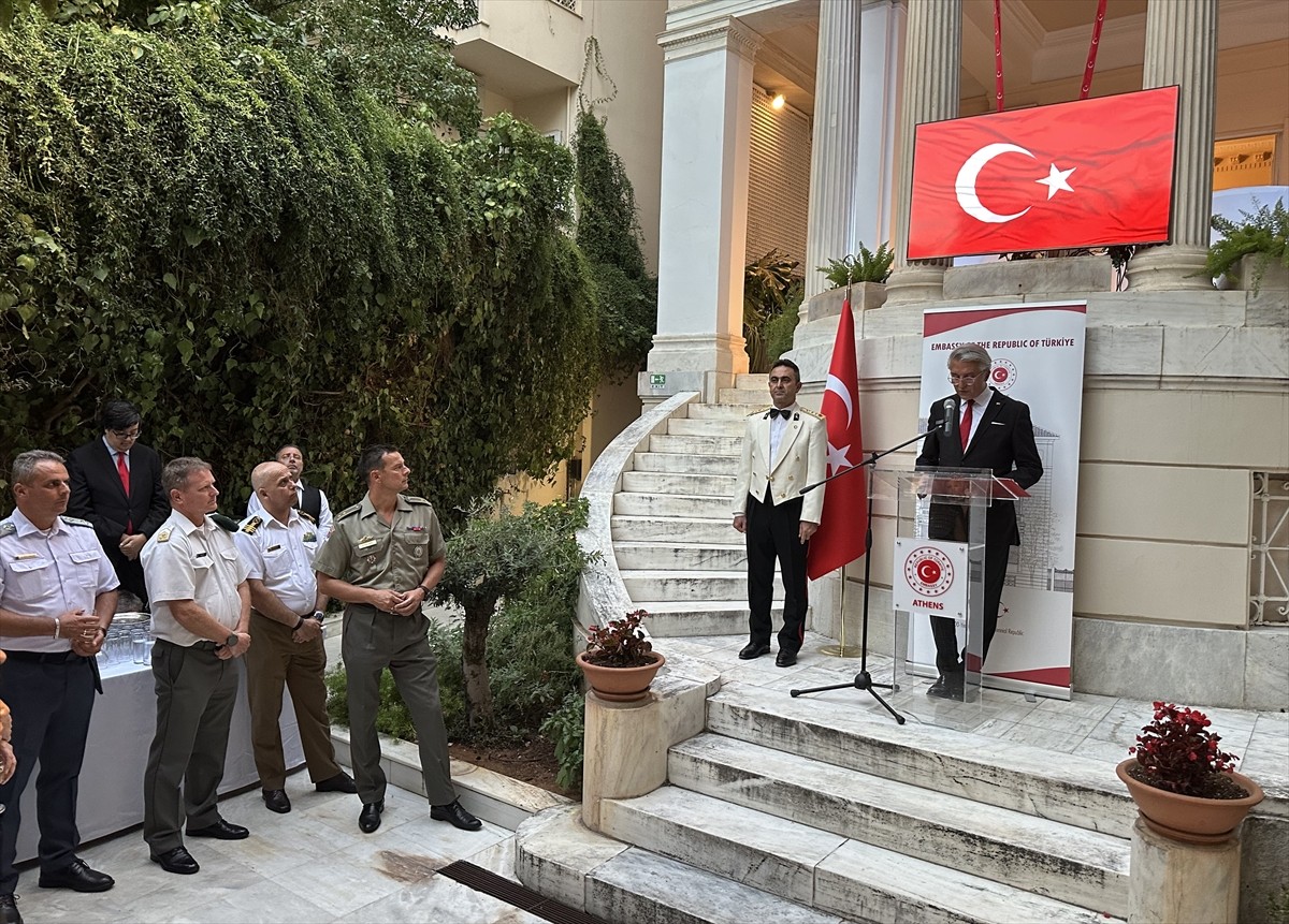 Yunanistan'ın başkenti Atina'da, 30 Ağustos Zafer Bayramı ve Türk Silahlı Kuvvetleri Günü...