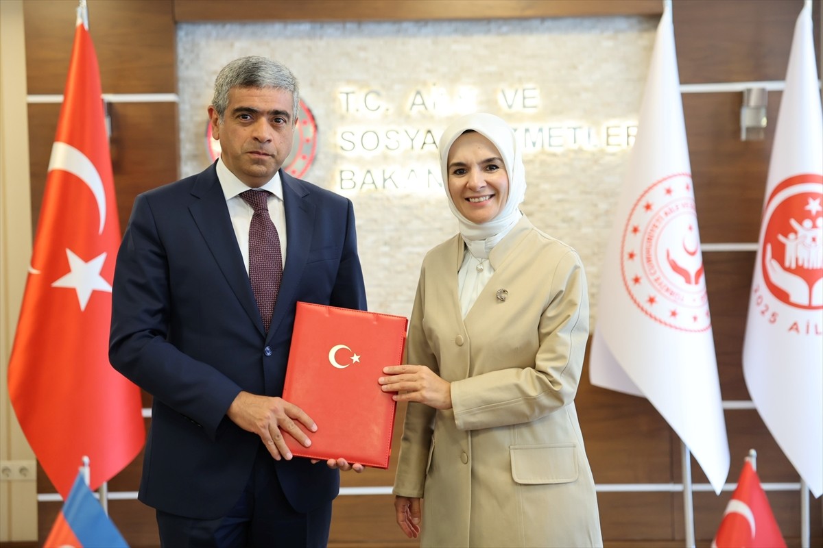 Aile ve Sosyal Hizmetler Bakanı Mahinur Özdemir Göktaş, Azerbaycan Çalışma ve Halkın Sosyal...