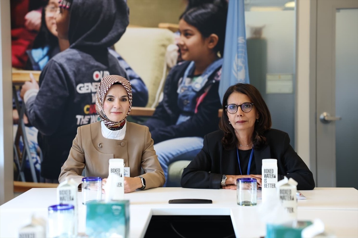 Aile ve Sosyal Hizmetler Bakanı Mahinur Özdemir Göktaş, Birleşmiş Milletler (BM) Genel Sekreteri...