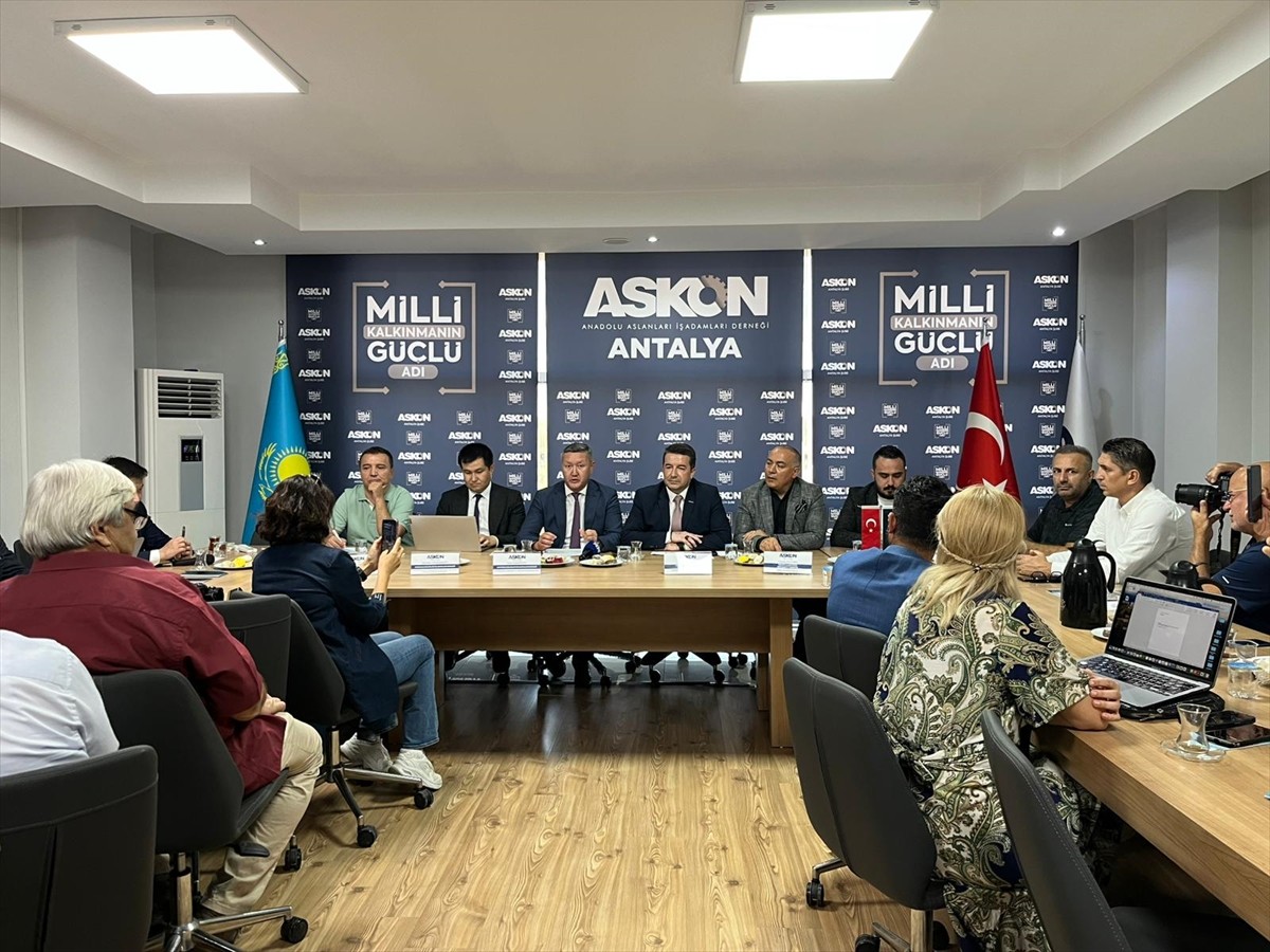 Anadolu Aslanları İş Adamları Derneği (ASKON) Antalya Şubesi tarafından "Kazakistan Ülke Tanıtımı...
