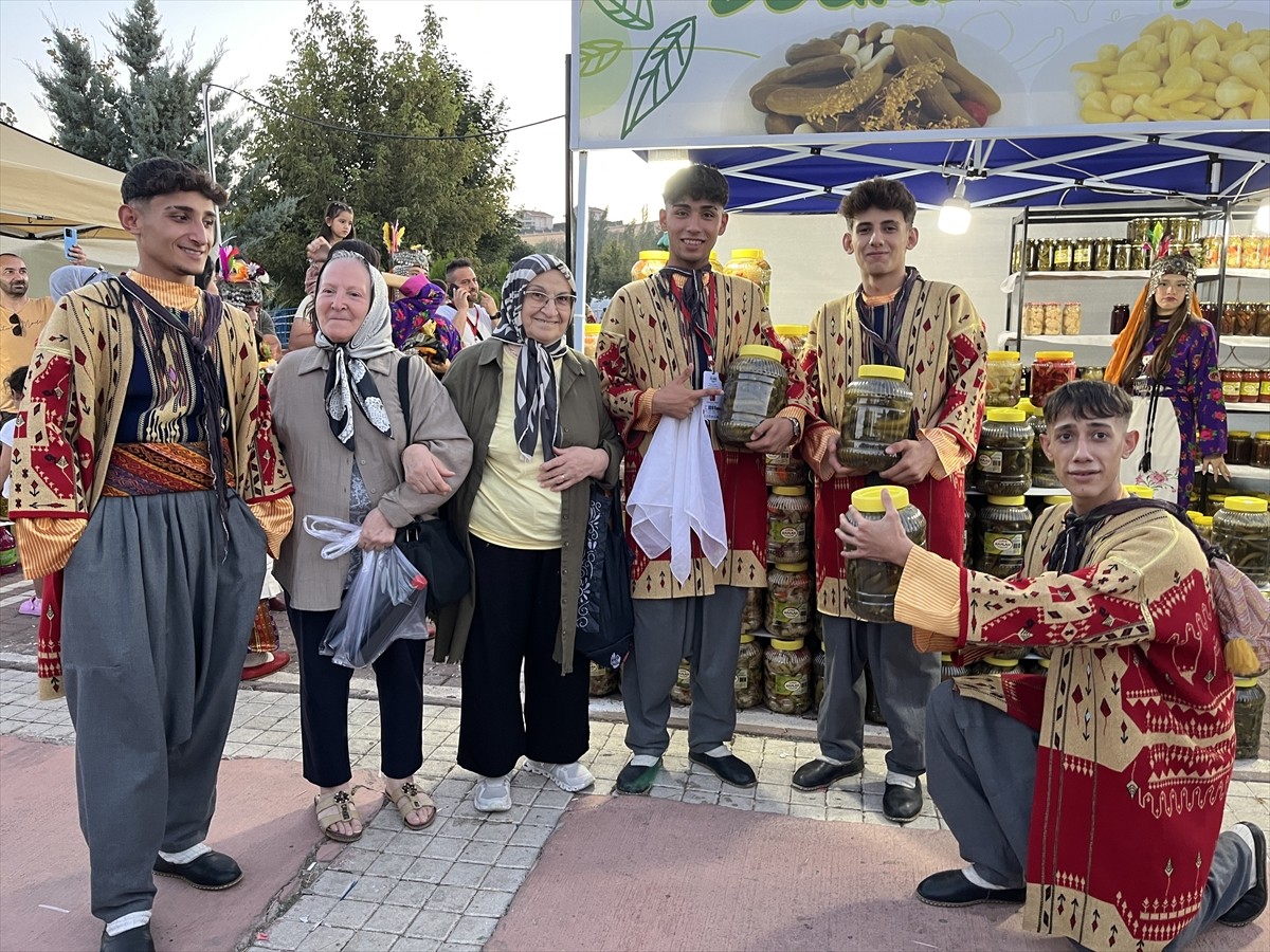 Ankara'nın Çubuk ilçesinde bu yıl 17'ncisi düzenlenen "Uluslararası Çubuk Turşu ve Kültür...