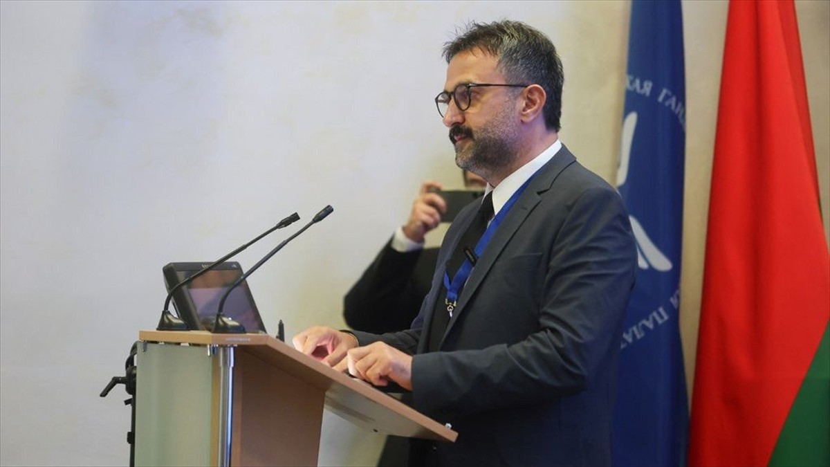 Ankara Ticaret Odası (ATO) Yönetim Kurulu Başkan Yardımcısı Halil İbrahim Yılmaz ve beraberindeki...