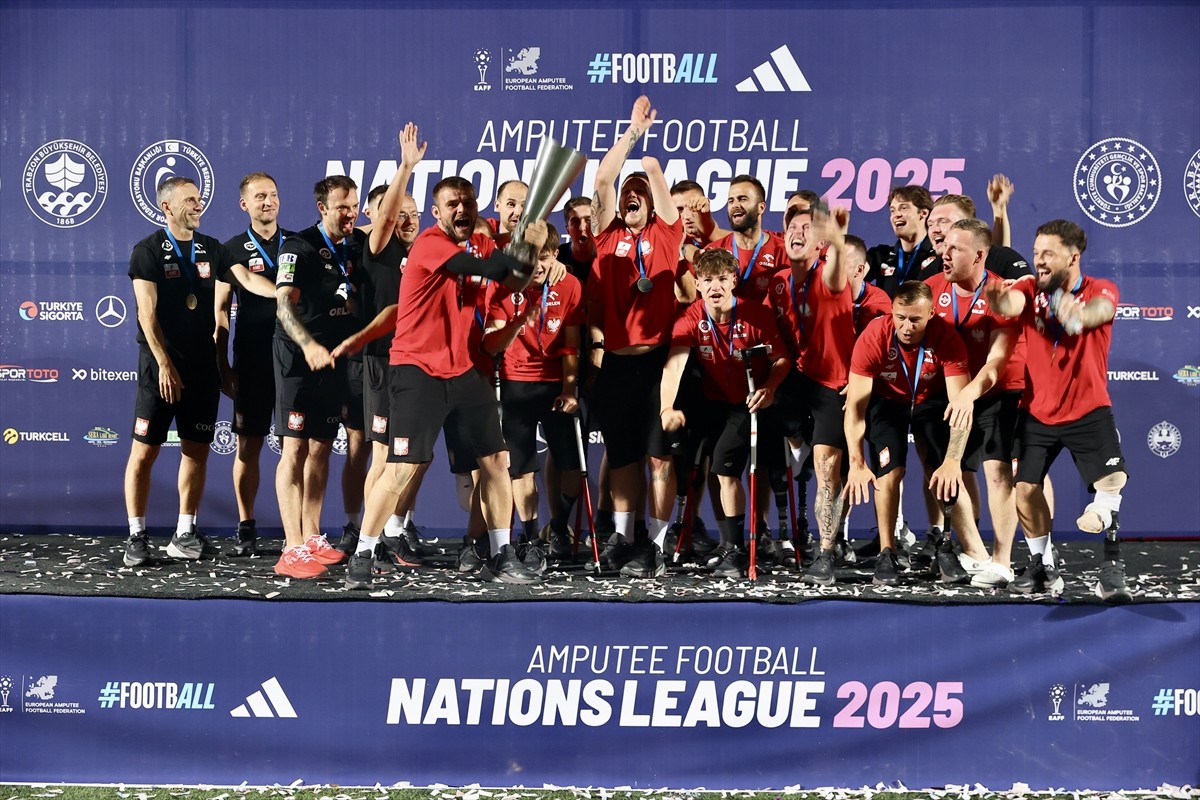 Avrupa Ampute Futbol Federasyonu (EAFF) 2025 Ampute Futbol Uluslar A Ligi'nde şampiyon Polonya...