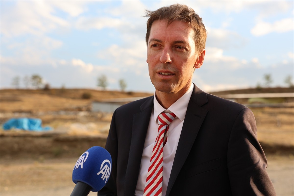 Avrupa Birliği Türkiye Delegasyonu Başkan Vekili Jurgis Vilcinskas, Kastamonu'nun Taşköprü...