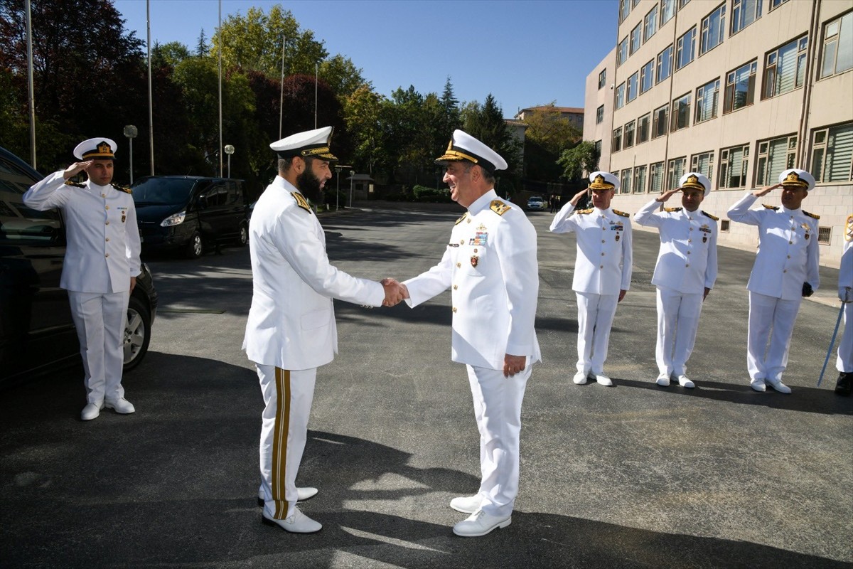 Deniz Kuvvetleri Komutanı Oramiral Ercüment Tatlıoğlu, Suriye Deniz Kuvvetleri Komutanı Tuğgeneral...