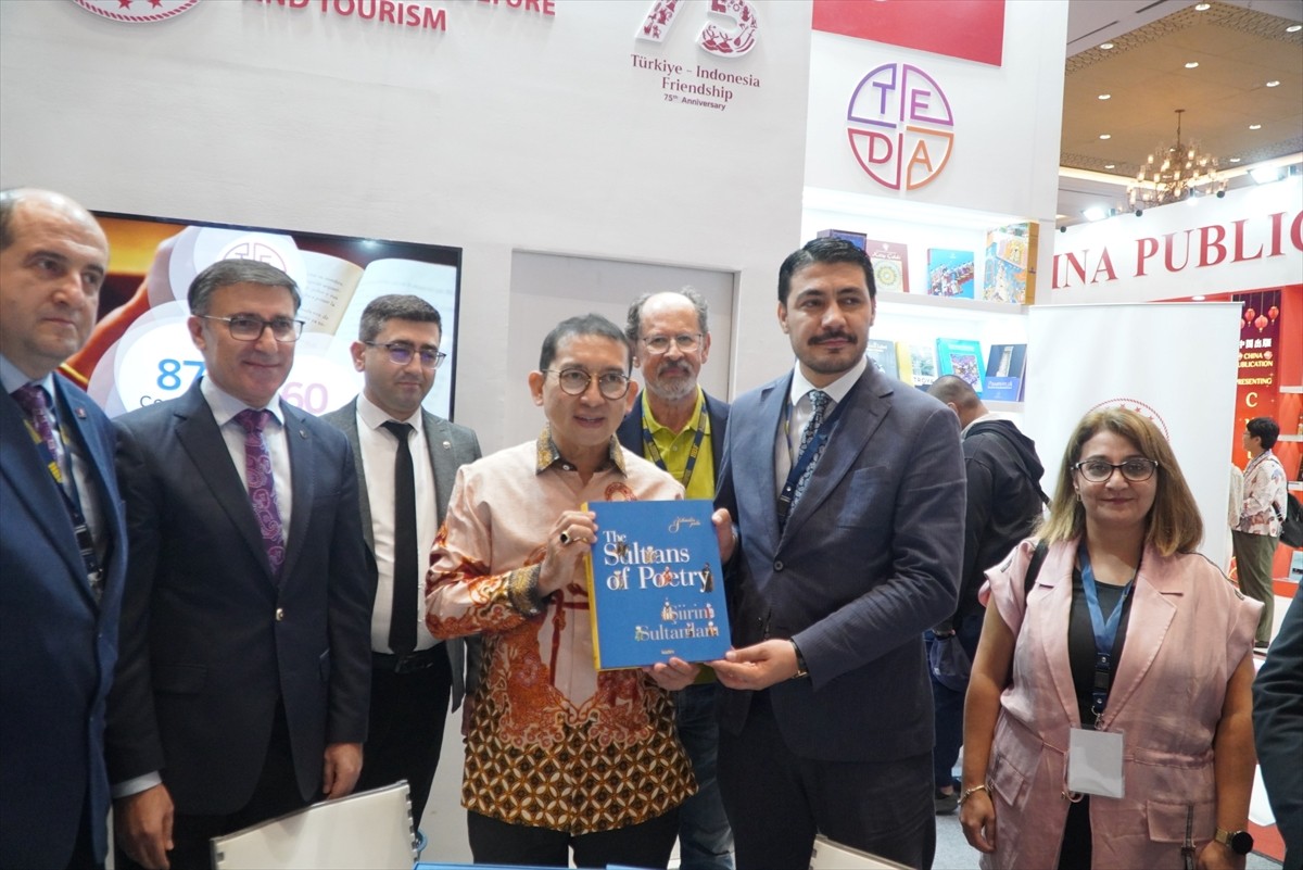 Endonezya'da 45'incisi düzenlenen Uluslararası Kitap Fuarı'na ilk kez katılan Türkiye'nin ulusal...