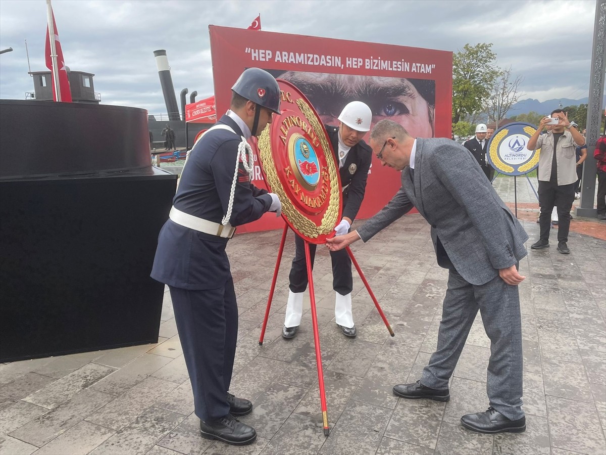 Gazi Mustafa Kemal Atatürk'ün Ordu'ya gelişinin 101. yıl dönümü törenle kutlandı. Şarkiye...