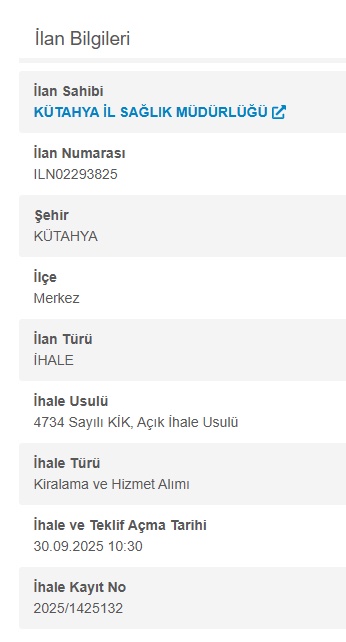 Kamu Kurumları İhalelere Hazırlanıyor: Kütahya, Bartın ve Bursa'da Büyük Projeler