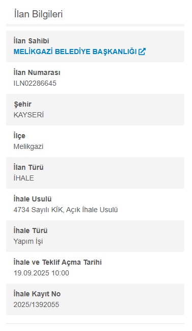 Kayseri'de Altyapı ve Sağlık Yatırımları: İhaleler Başlıyor