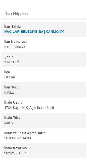 Kayseri'de Altyapı ve Sağlık Yatırımları: İhaleler Başlıyor