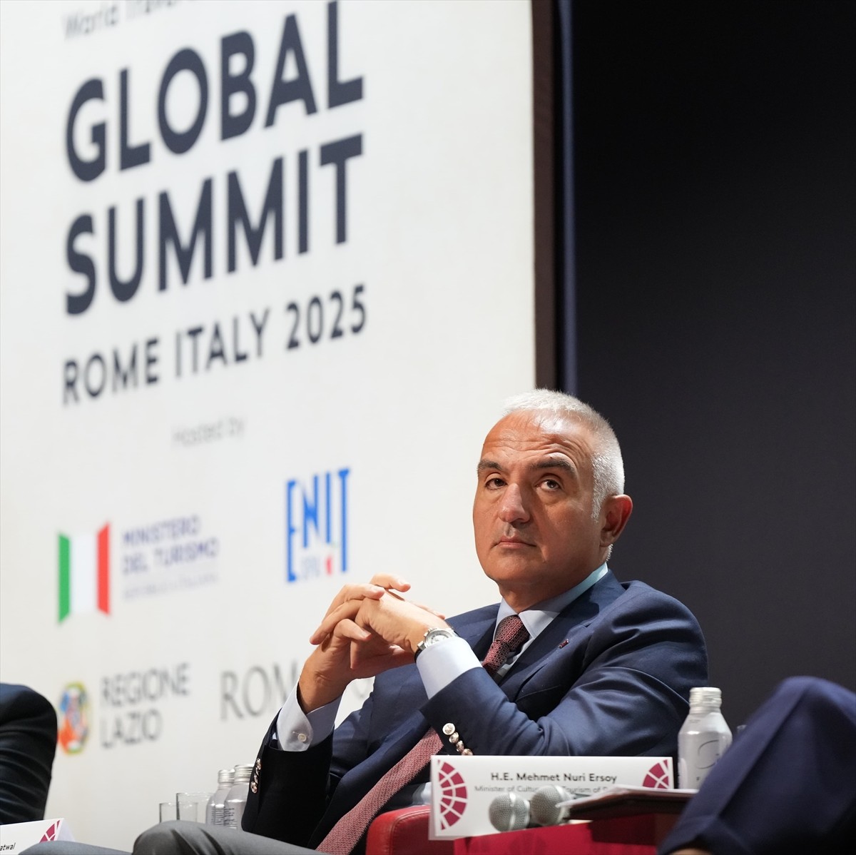 Kültür ve Turizm Bakanı Mehmet Nuri Ersoy, İtalya'nın ev sahipliğinde başkent Roma'daki...