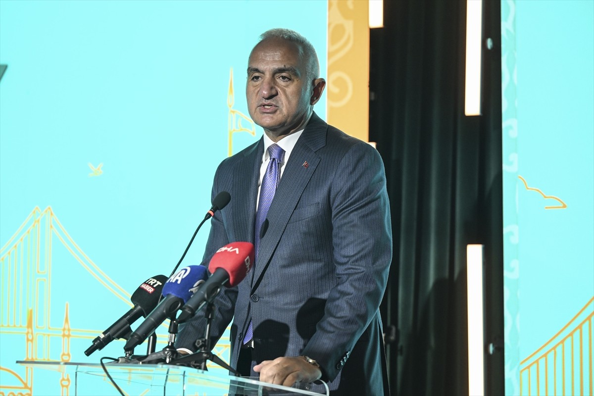 Kültür ve Turizm Bakanı Mehmet Nuri Ersoy, Soho House İstanbul'da düzenlenen Spotify Music Forward...