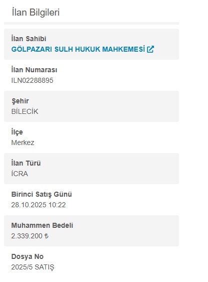 Mahkemeden satılacak arsa ve binalar açıklandı! O tarihte ihaleyle alıcısını bekliyor