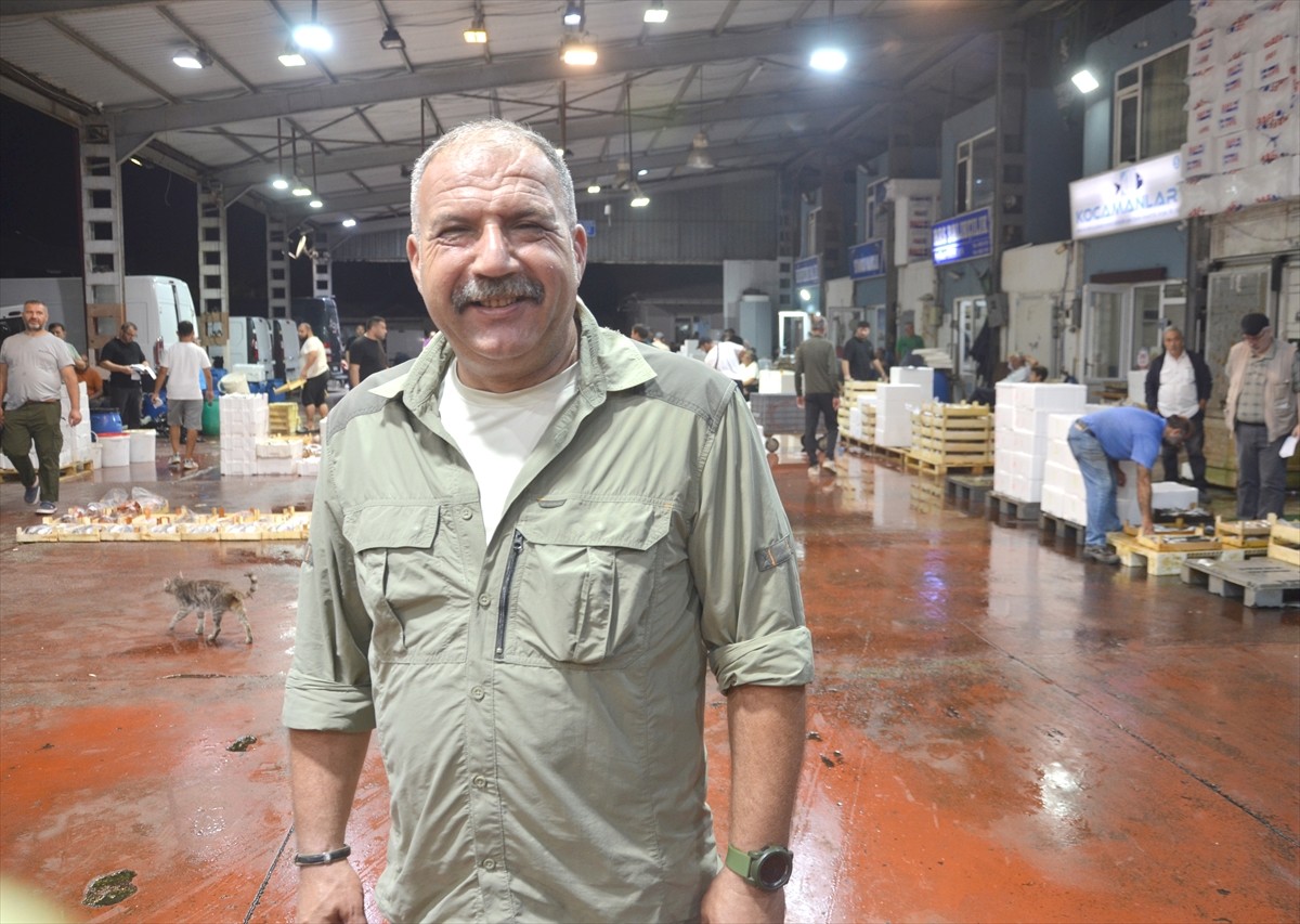 Marmara Bölgesi'nin en büyük toptan su ürünleri satış noktalarından olan Kocaeli'nin Karamürsel...