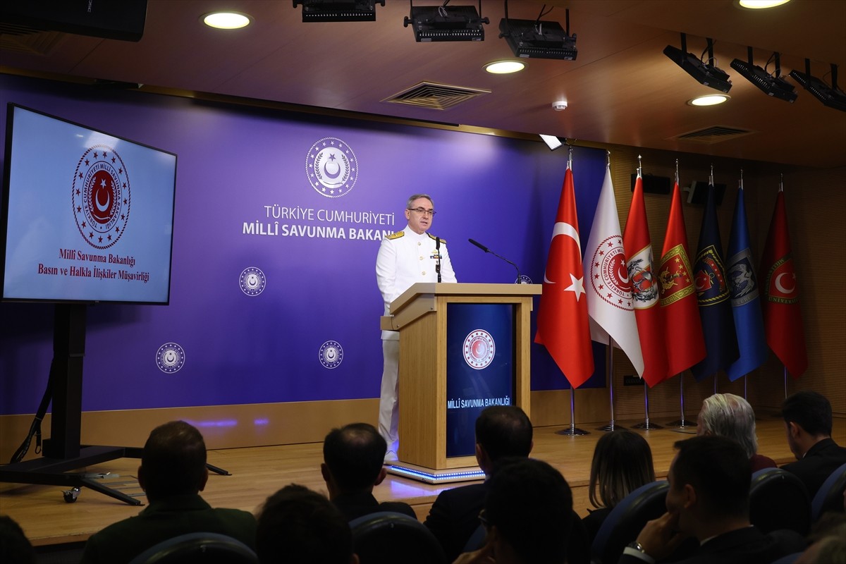 Milli Savunma Bakanlığı (MSB) Basın ve Halkla İlişkiler Müşaviri ve Bakanlık Sözcüsü Tuğamiral...