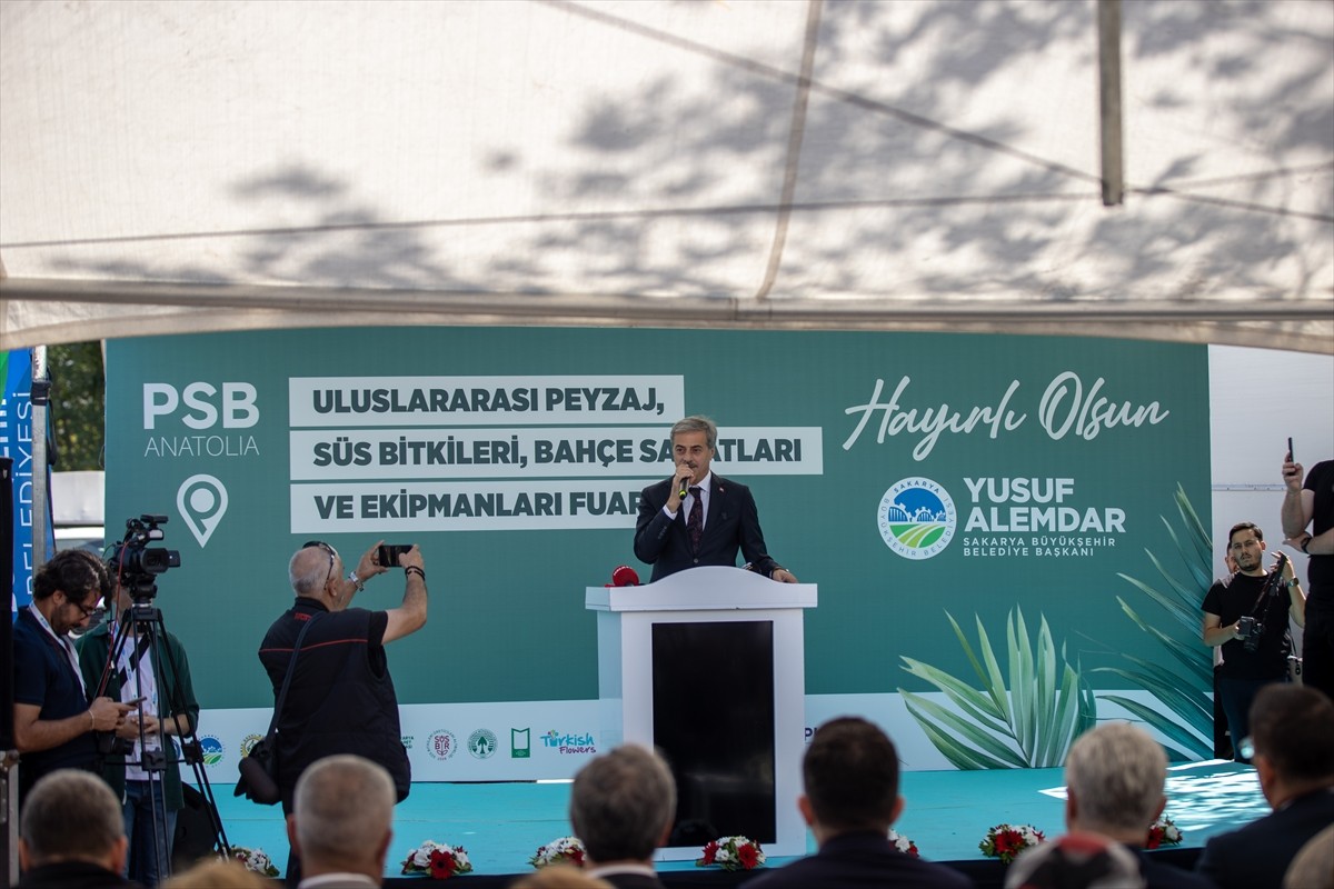 Sakarya'da düzenlenen PSB Anatolia Uluslararası Peyzaj, Süs Bitkileri, Bahçe Sanatları ve...