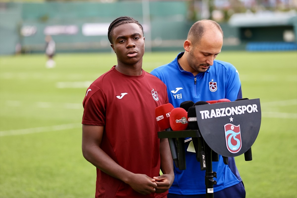 Trabzonspor'da 4 maçlık cezası sona eren Christ Inao Oulai, Trendyol Süper Lig'in 7. haftasında...