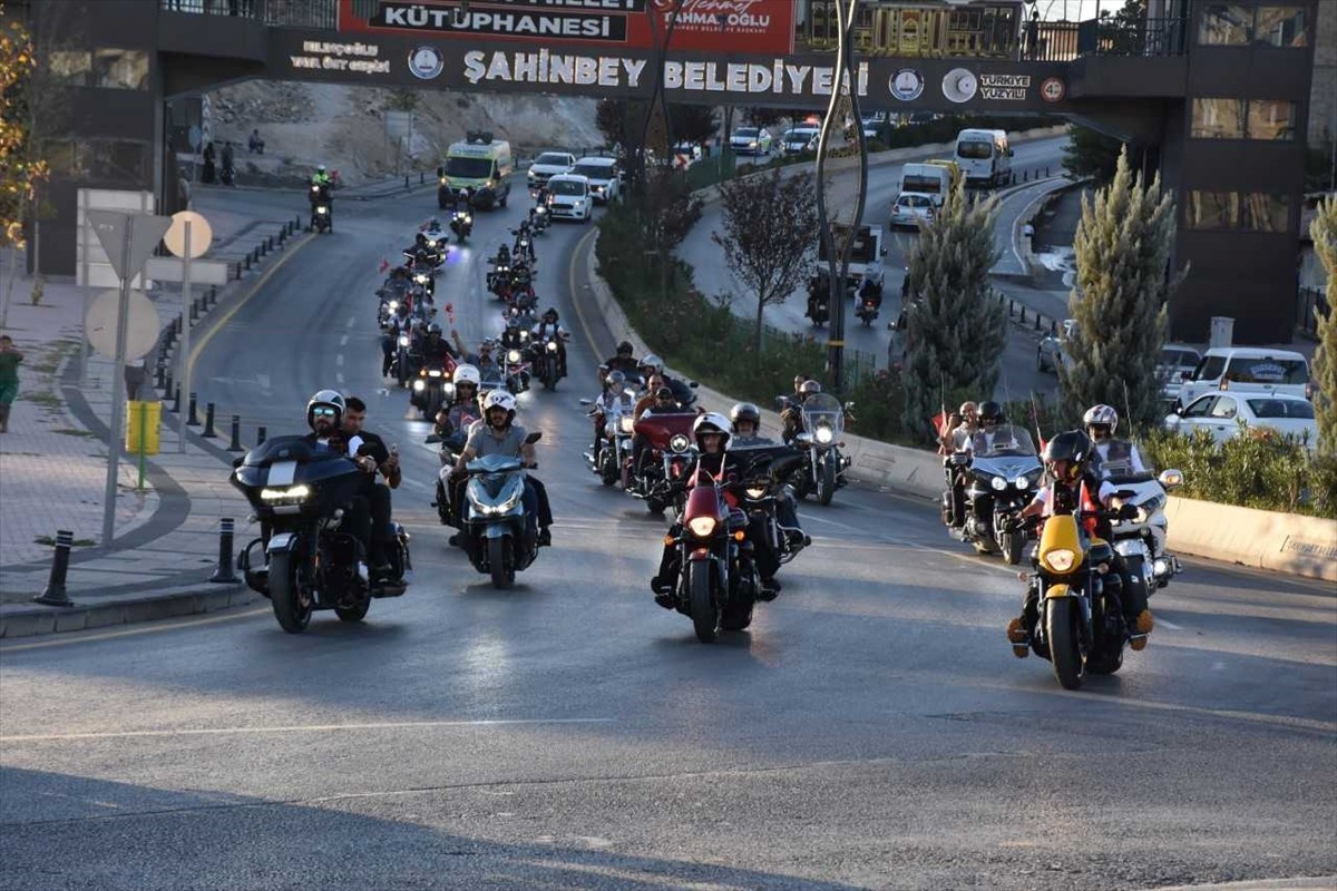 Türkiye Gaziler ve Şehit Aileleri Vakfı, Şahinbey Belediyesi ve Türk Chopper Motosiklet Kulübü...