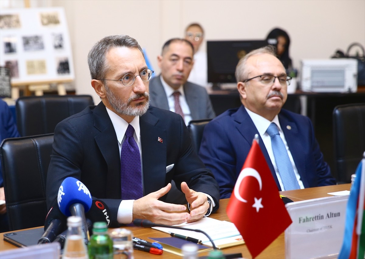 Türkiye İnsan Hakları ve Eşitlik Kurumu (TİHEK) Başkanı Fahrettin Altun, Azerbaycan Ombudsmanı...