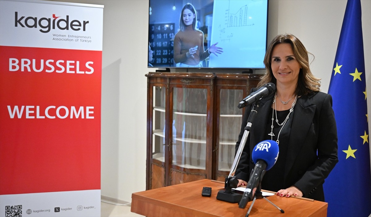 Türkiye Kadın Girişimciler Derneği (KAGİDER) Yönetim Kurulu Başkanı Esra Bezircioğlu, Türk kadın...