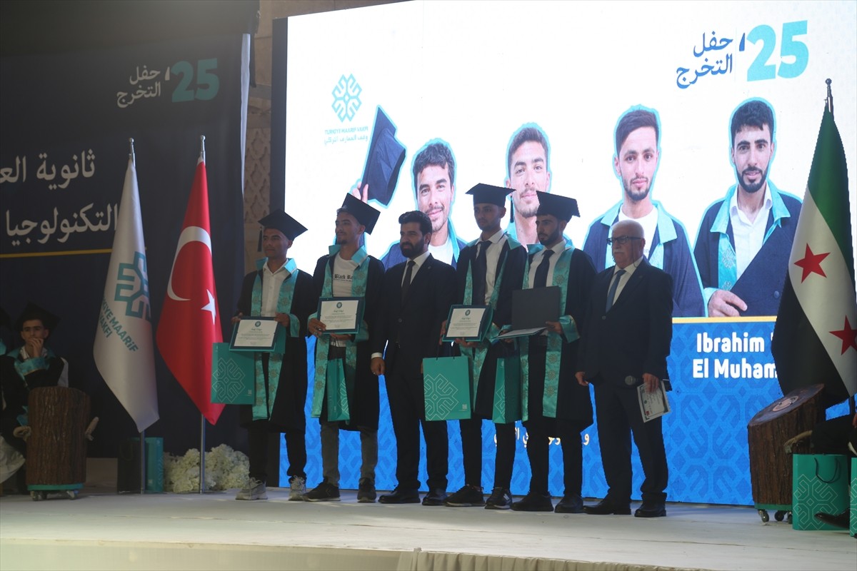 Türkiye Maarif Vakfı, Suriye’nin kuzeyindeki Çobanbey ve Azez’de faaliyet gösteren liselerinden...