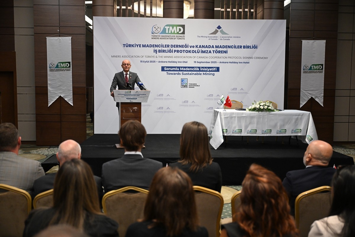 Türkiye Madenciler Derneği (TMD) ile Kanada Madenciler Birliği (MAC) arasında, Türk madencilik...