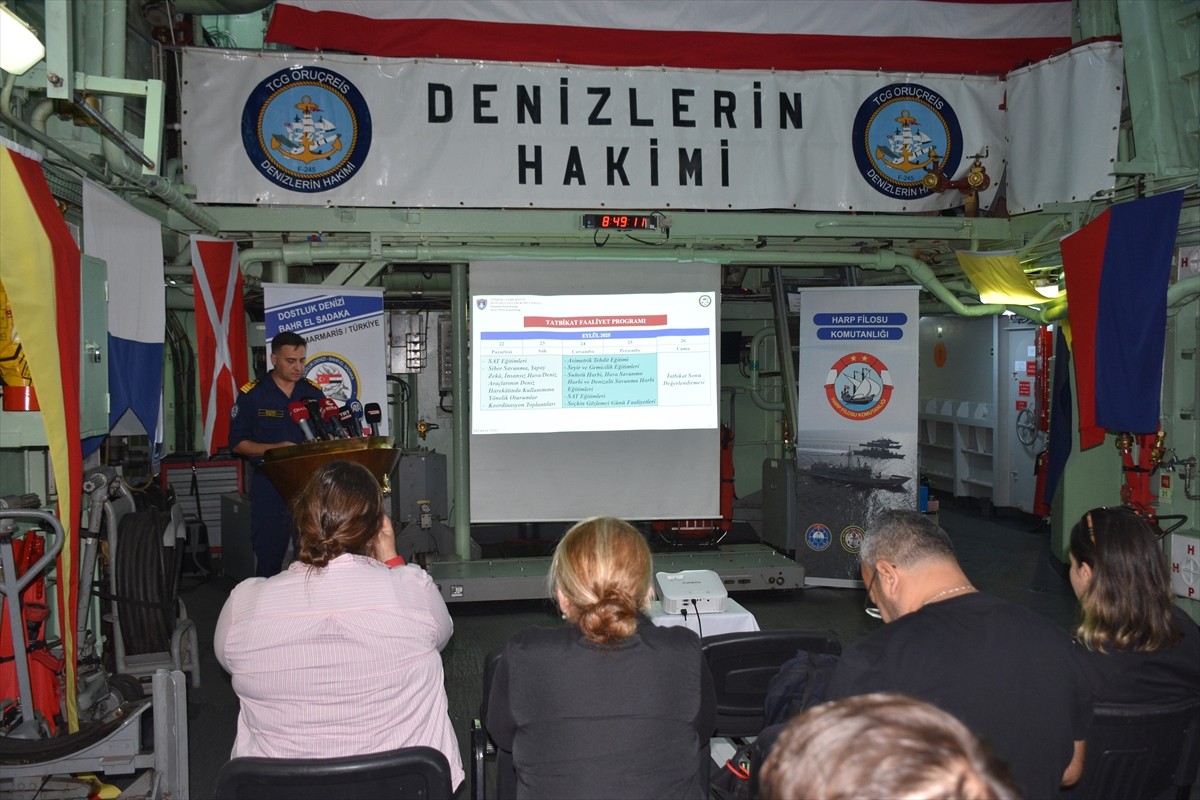 Türkiye-Mısır Dostluk Denizi-2025 (Bahr El Sadaka) Tatbikatı'nın seçkin gözlemci günü safhası...