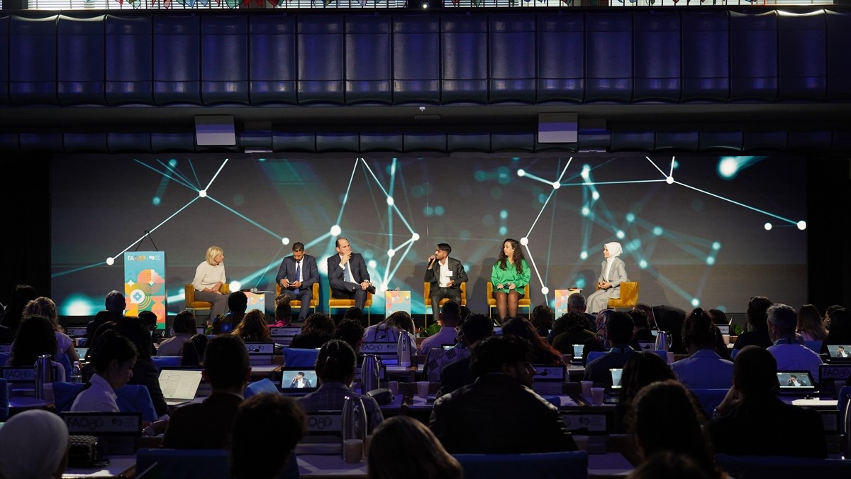 Aile ve Sosyal Hizmetler Bakanı Mahinur Özdemir Göktaş, merkezi Roma'da bulunan Birleşmiş...