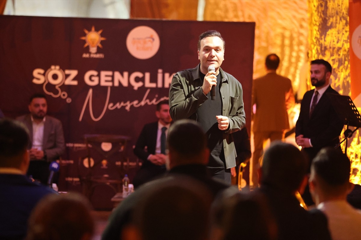 AK Parti Genel Merkez Gençlik Kolları Başkanı Yusuf İbiş, AK Parti Nevşehir Gençlik Kollarınca...