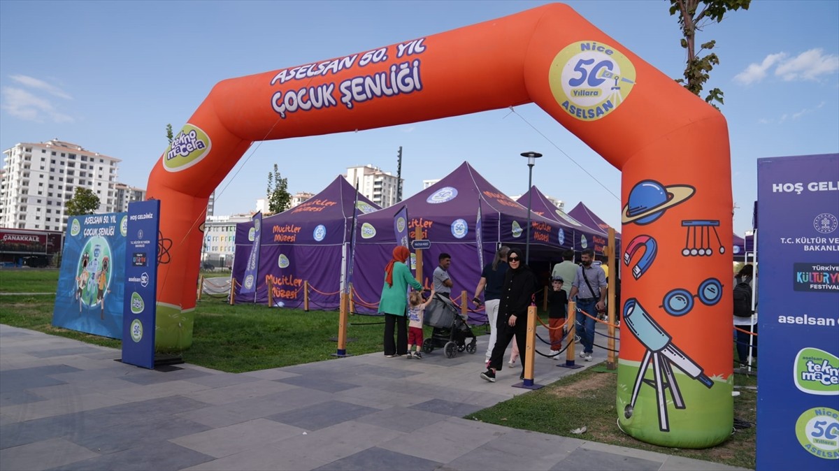 ASELSAN'ın 50. Yıl Çocuk Şenliği içerisinde tasarlanan ve Türkiye Kültür Yolu Festivali kapsamında...