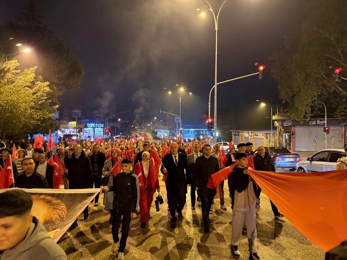 Bilecik'in Osmaneli ilçesinde 29 Ekim Cumhuriyet Bayramı'nın 102. yıl dönümü kutlamaları...