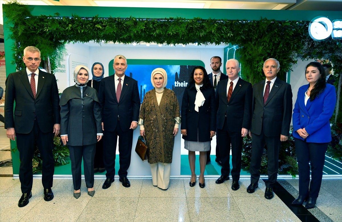 Cumhurbaşkanı Recep Tayyip Erdoğan'ın eşi Emine Erdoğan, Ticaret Bakanlığı ev sahipliğinde, Afrika...