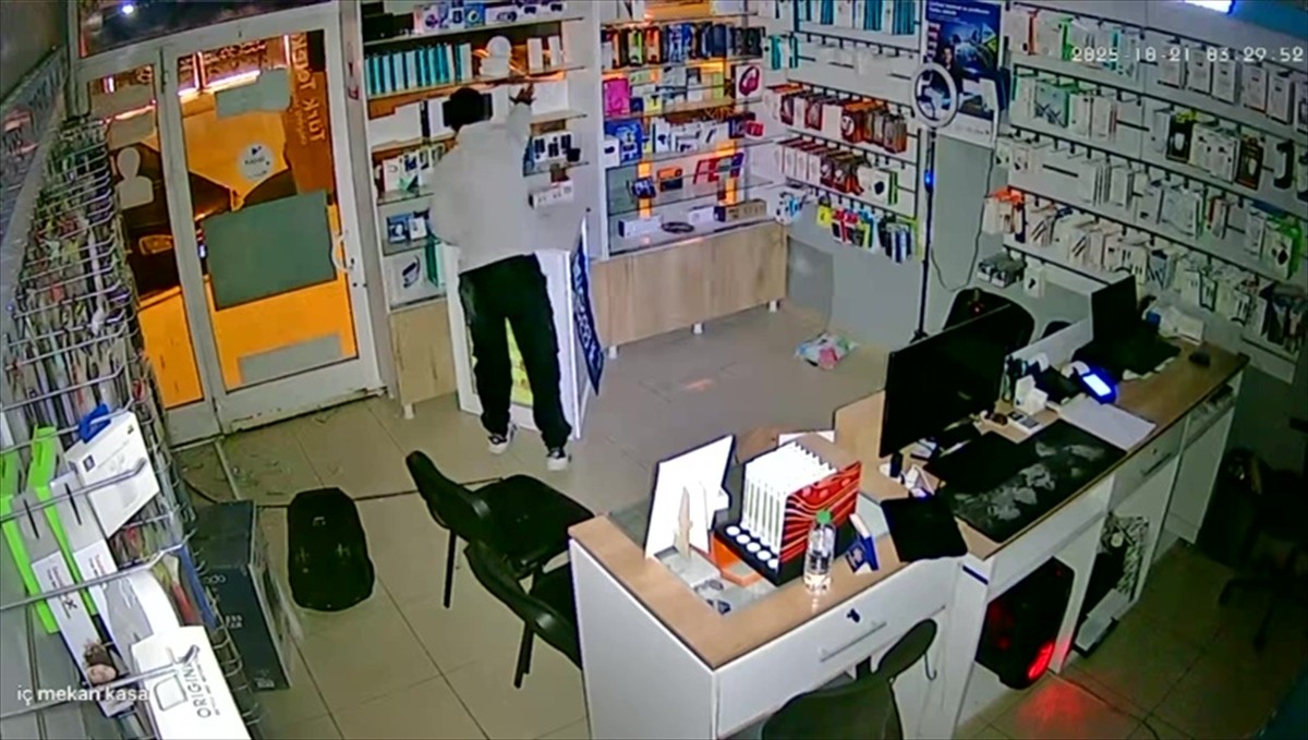 Elazığ'da bir iş yerinden hırsızlık yaptığı iddiasıyla gözaltına alınan şüpheli tutuklandı....